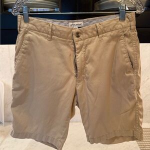 Like New Peter Millar Men’s Dressy Golf Shorts Light Tan Size 30 waist